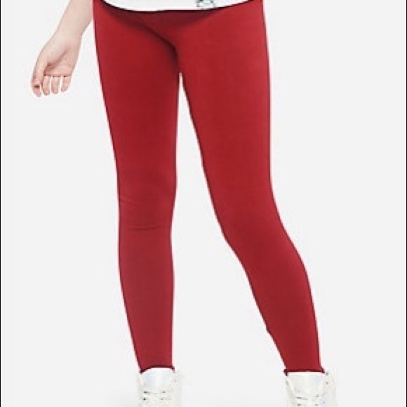 justice red leggings - Picture 1 of 2